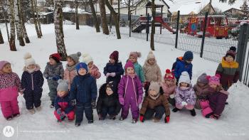 Zabawy na śniegu- gr. Cytrynki