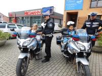 Spotkanie z Policjantami na skrzyżowaniu- gr. Jagódki