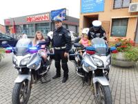 Spotkanie z Policjantami na skrzyżowaniu- gr. Jagódki