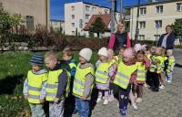Spotkanie z Policjantami na skrzyżowaniu – grupa „Cytrynki” 