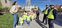 Spotkanie z Policjantami na skrzyżowaniu – grupa „Cytrynki” 