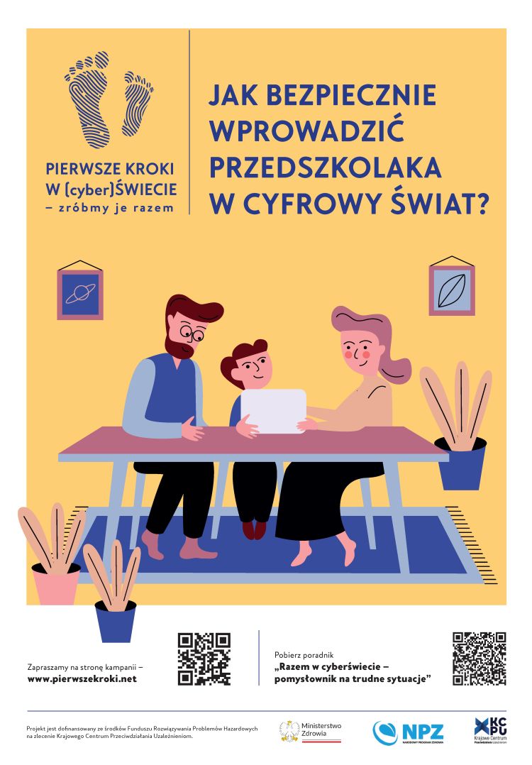 Jak bezpiecznie wprowadzić przedszkolaka w cyfrowy świat?